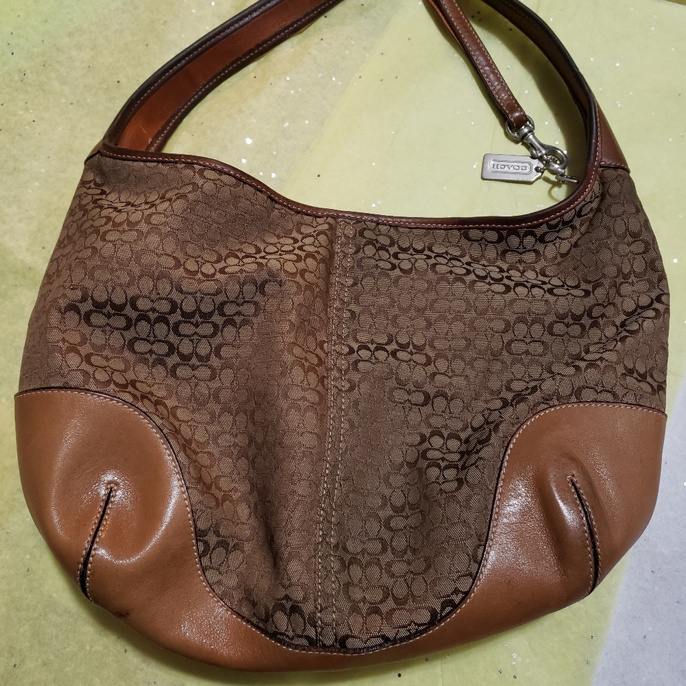 Coach Monogram Hobo